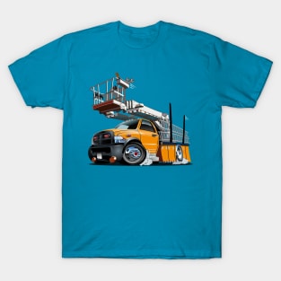 Cartoon Platform Lift Truck T-Shirt